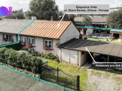 Prodej rodinného domu, Orlová, Stará štreka, 80 m2