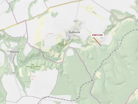 Dražba pozemku, Ivančice, 234 m2