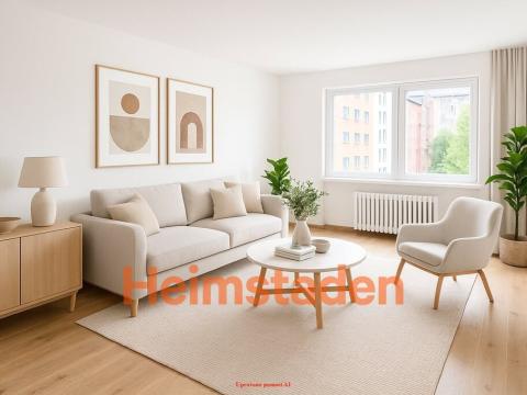 Pronájem bytu 2+1, Ostrava - Poruba, Jilemnického náměstí, 52 m2