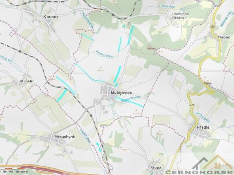 Prodej pole, Mutějovice, 193722 m2