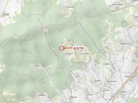 Dražba louky, Jankovice, 6434 m2