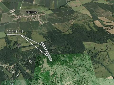 Prodej podílu lesa, Kněždub, 3060 m2