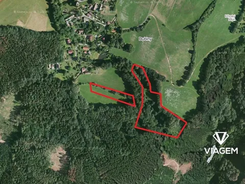 Prodej podílu louky, Velké Popovice, 2042 m2