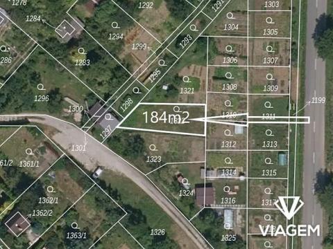 Prodej zahrady, Bořenovice, 184 m2