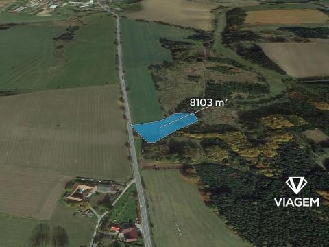 Prodej podílu pole, Dlouhá Brtnice, 900 m2