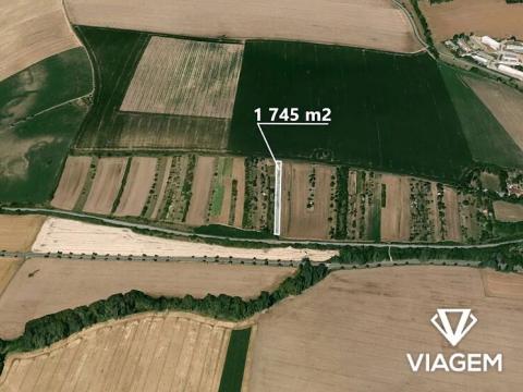 Prodej zahrady, Němčice nad Hanou, 1745 m2