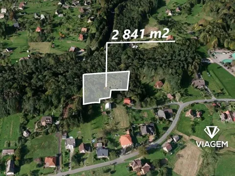 Prodej zahrady, Bystřice, 2841 m2