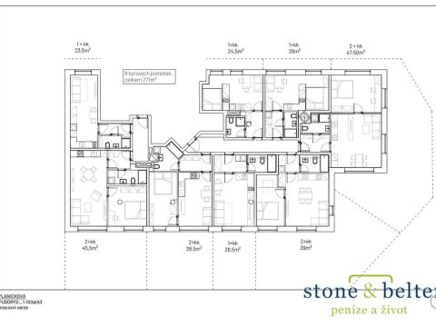 Prodej činžovního domu, Praha - Veleslavín, Pláničkova, 317 m2
