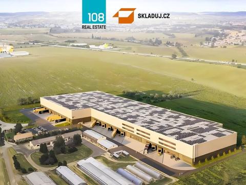 Pronájem skladu, Brno, U jezu, 1500 m2