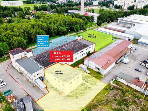 Prodej skladu, Hlinsko, Poličská, 2222 m2
