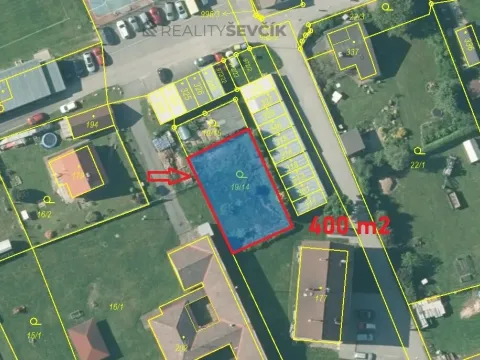 Prodej pozemku pro bydlení, Číměř, 400 m2