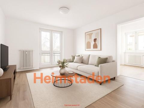 Pronájem bytu 2+1, Ostrava - Poruba, Komenského, 62 m2