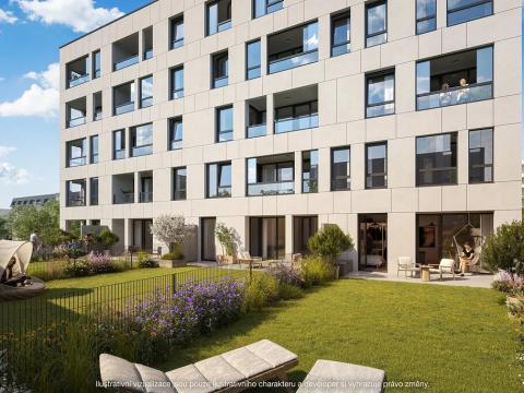 Prodej bytu 2+kk, Praha - Hlubočepy, Wassermannova, 43 m2