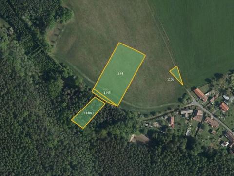 Prodej louky, Zaječice, 19893 m2