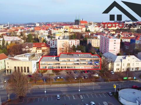 Pronájem kanceláře, Chrudim, Palackého třída, 40 m2