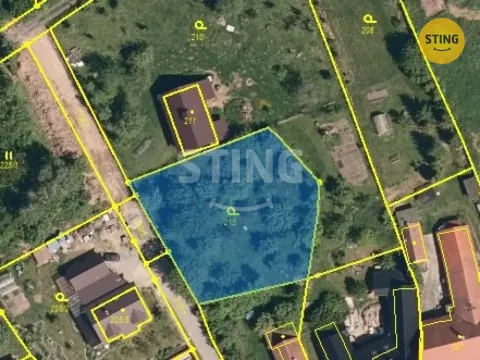 Prodej zahrady, Dolní Nětčice, 1169 m2