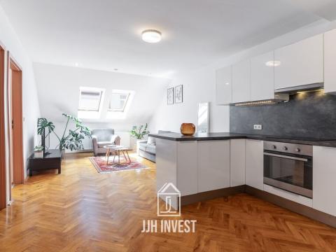 Pronájem bytu 2+kk, Praha - Žižkov, Bořivojova, 48 m2