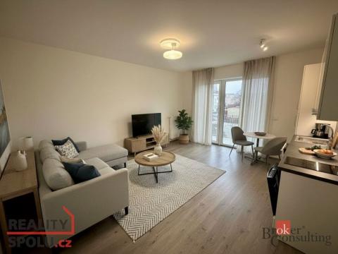 Pronájem bytu 1+kk, Brno - Trnitá, Křenová, 32 m2