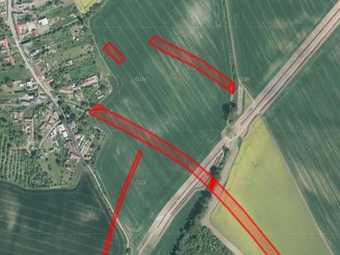 Prodej pole, Honětice, 76559 m2