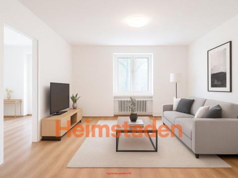Pronájem bytu 2+1, Ostrava - Poruba, Komenského, 55 m2