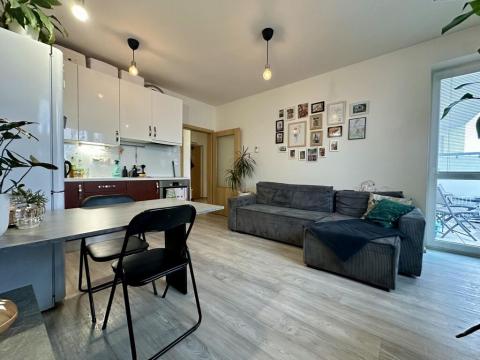 Pronájem bytu 2+kk, Brno - Žebětín, Říčanská, 43 m2