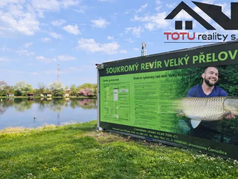 Prodej rybníku, Černožice, 44772 m2