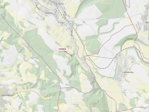 Dražba lesa, Letohrad, 3699 m2