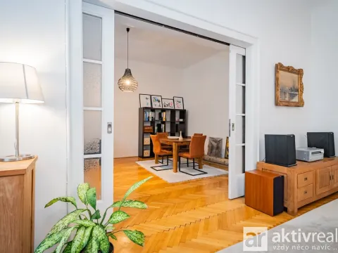 Pronájem bytu 3+1, Praha - Vinohrady, Polská, 134 m2