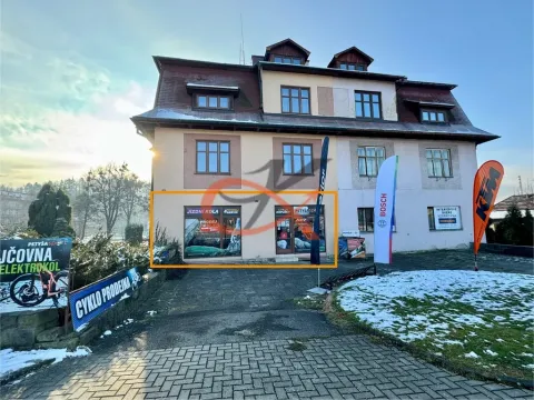 Pronájem obchodního prostoru, Rožnov pod Radhoštěm, Tyršovo nábřeží, 90 m2