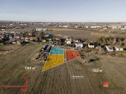 Prodej pozemku pro bydlení, Opava, 1364 m2