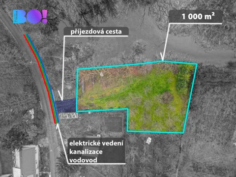 Prodej pozemku pro bydlení, Dub nad Moravou - Bolelouc, 1966 m2