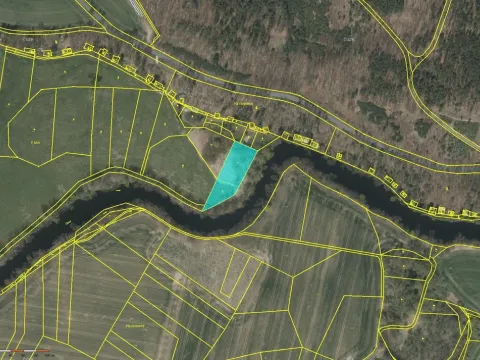 Prodej louky, Štěkeň, 3698 m2