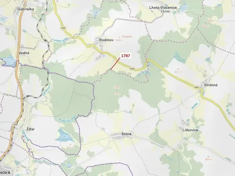 Dražba lesa, Žirovnice, 288 m2