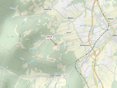 Dražba lesa, Návsí, 409 m2