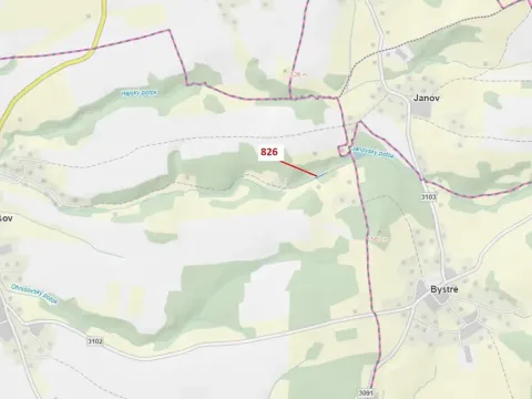 Dražba lesa, Ohnišov, 248 m2