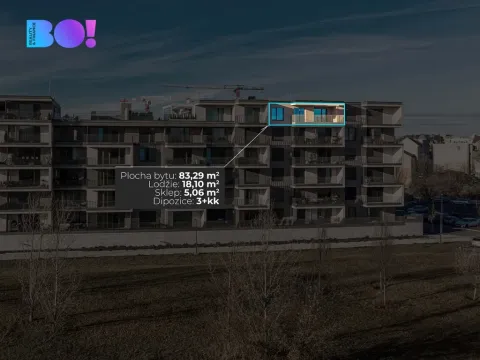 Pronájem bytu 3+kk, Ostrava, F. X. Riepla, 83 m2