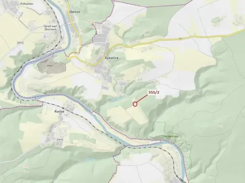 Dražba lesa, Sýkořice, 28 m2