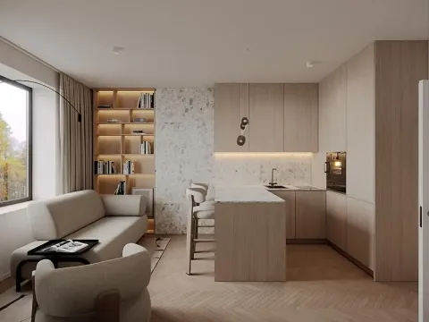 Prodej bytu 2+kk, Praha - Vinohrady, V Horní Stromce, 47 m2