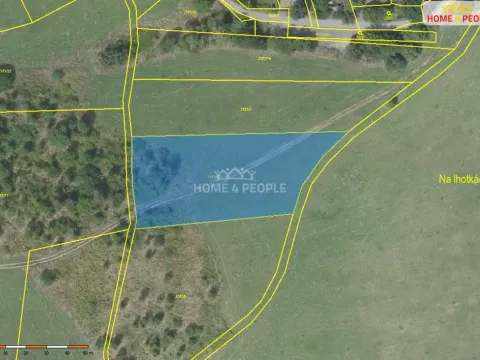 Prodej pole, Praha - Lipence, 3634 m2