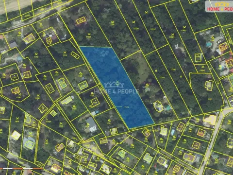 Prodej zahrady, Praha - Lipence, 2442 m2