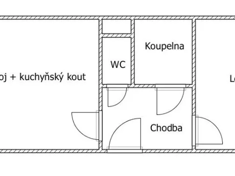 Prodej bytu 2+kk, Jablonec nad Nisou, Skelná, 44 m2