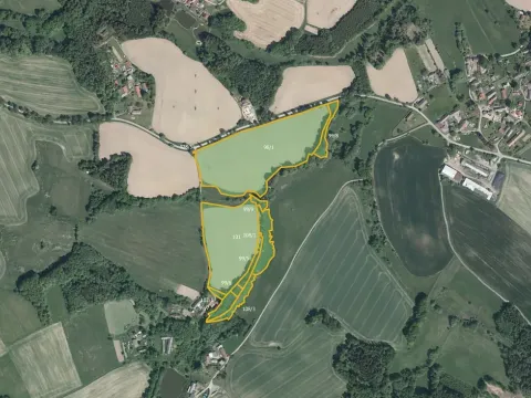 Prodej pole, Krásná Hora, 76569 m2