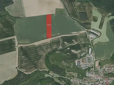 Prodej podílu pole, Křečovice, 10329 m2