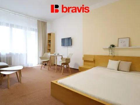 Pronájem bytu 1+1, Brno - Veveří, Bayerova, 30 m2