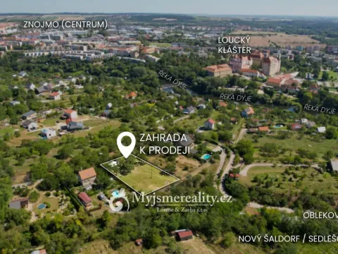 Prodej zahrady, Nový Šaldorf-Sedlešovice - Sedlešovice, 1487 m2