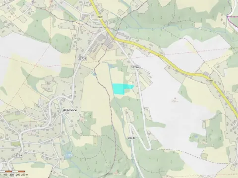 Prodej pole, Pěnčín - Bratříkov, 8850 m2