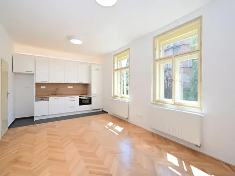 Pronájem bytu 1+kk, Praha - Smíchov, Na Březince, 30 m2
