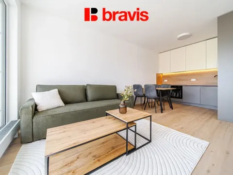 Pronájem bytu 2+kk, Brno - Černá Pole, třída Generála Píky, 57 m2