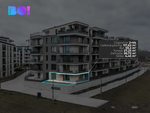 Pronájem bytu 2+kk, Ostrava, F. X. Riepla, 117 m2