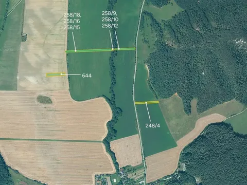 Prodej pole, Krásna Ves, Slovensko, 12182 m2